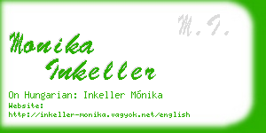 monika inkeller business card